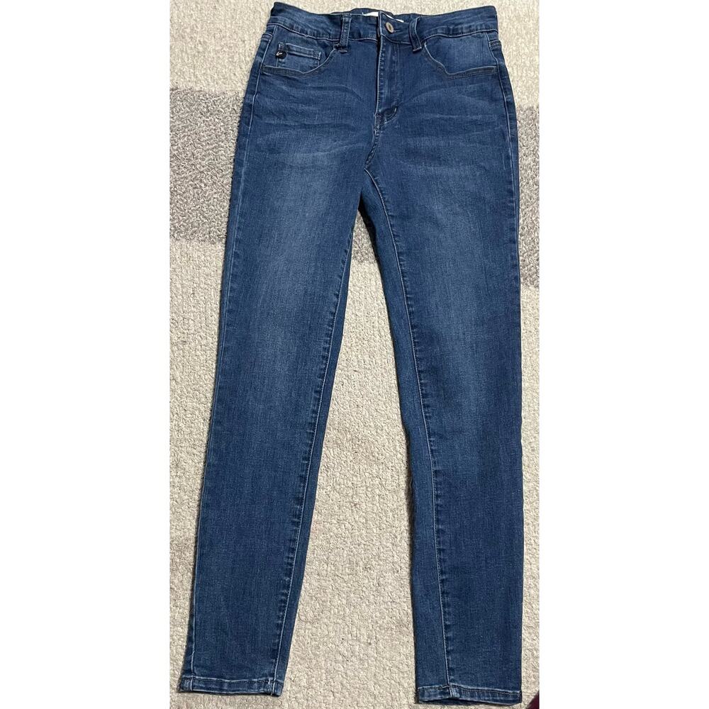 Kancan JULIJA High Rise Super Skinny Jeans Womens 27 / 7 Blue Stretch KC11235M